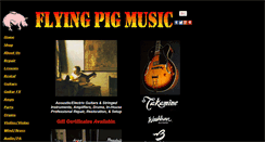 Desktop Screenshot of flyingpigmusic.com